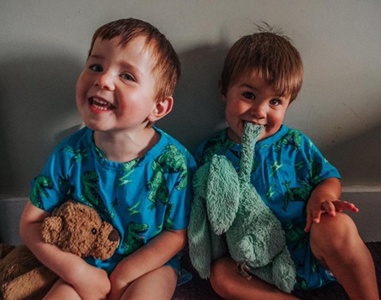Fin and his brother