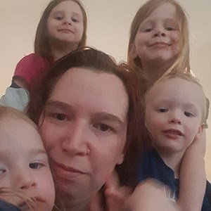 Claire and her children