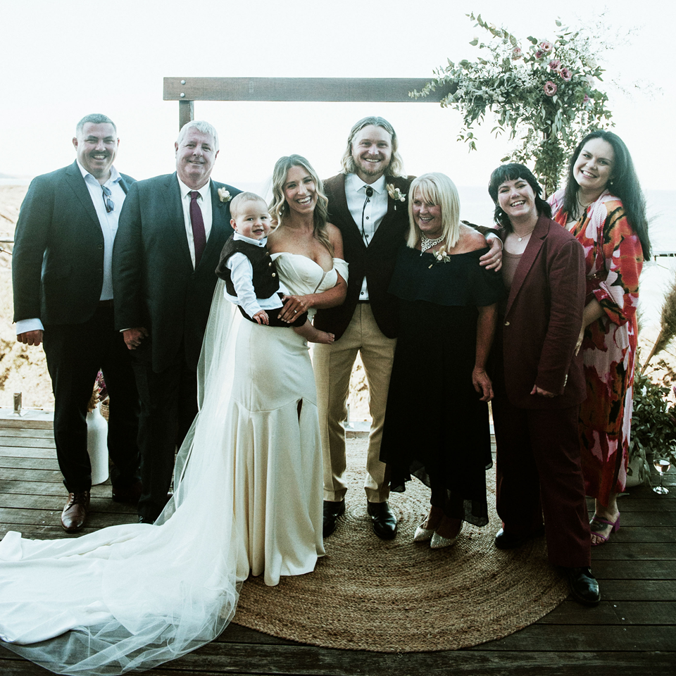 Roberta and her family