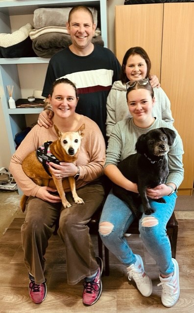 Rhyan, Trace and their daughters