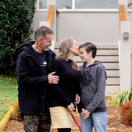Linda, Nick and Hunter