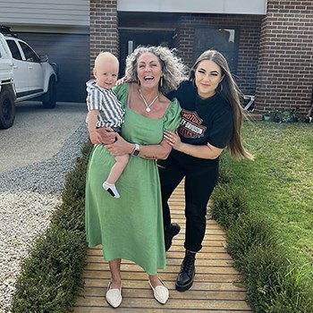 Brooke and her Mama