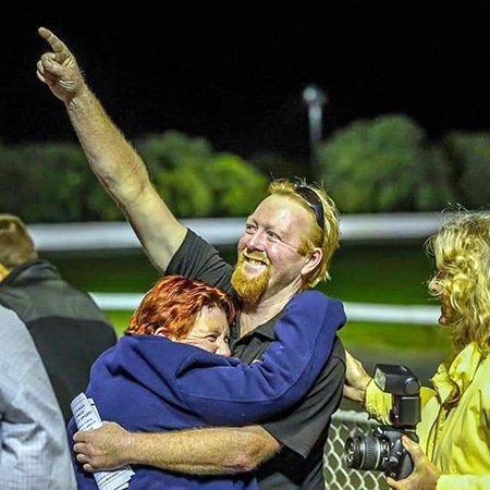 Robert at the trots