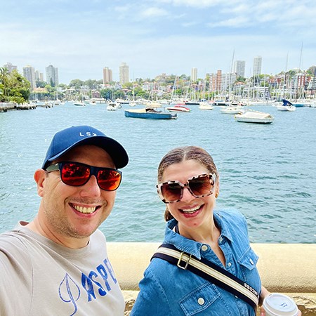 Larissa and her partner