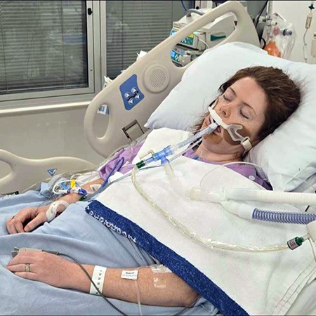 Ashlee in hosptial