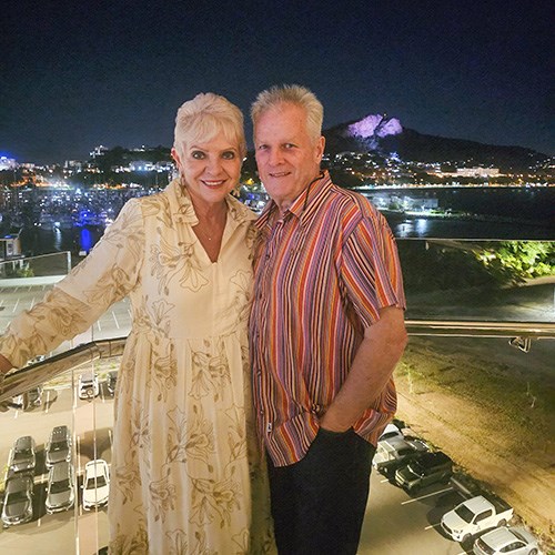 Glenda and Chris