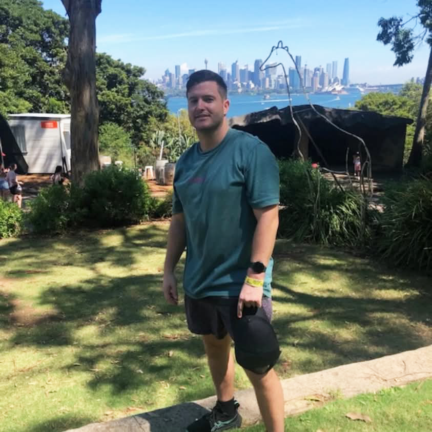 Steve in the garden