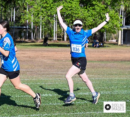 Athletics jog