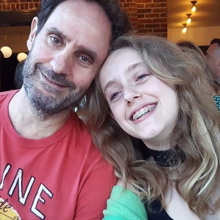 Rob and his daughter