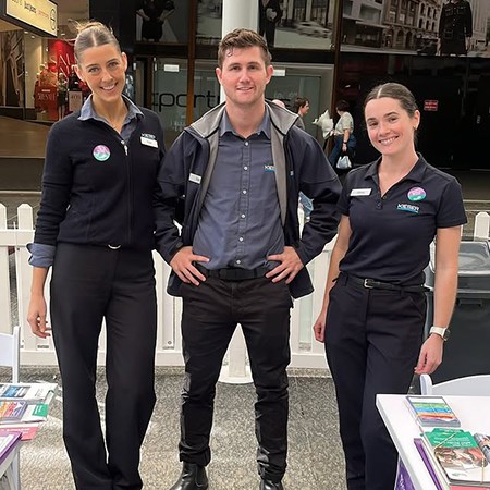 The team at Southern Cross Station